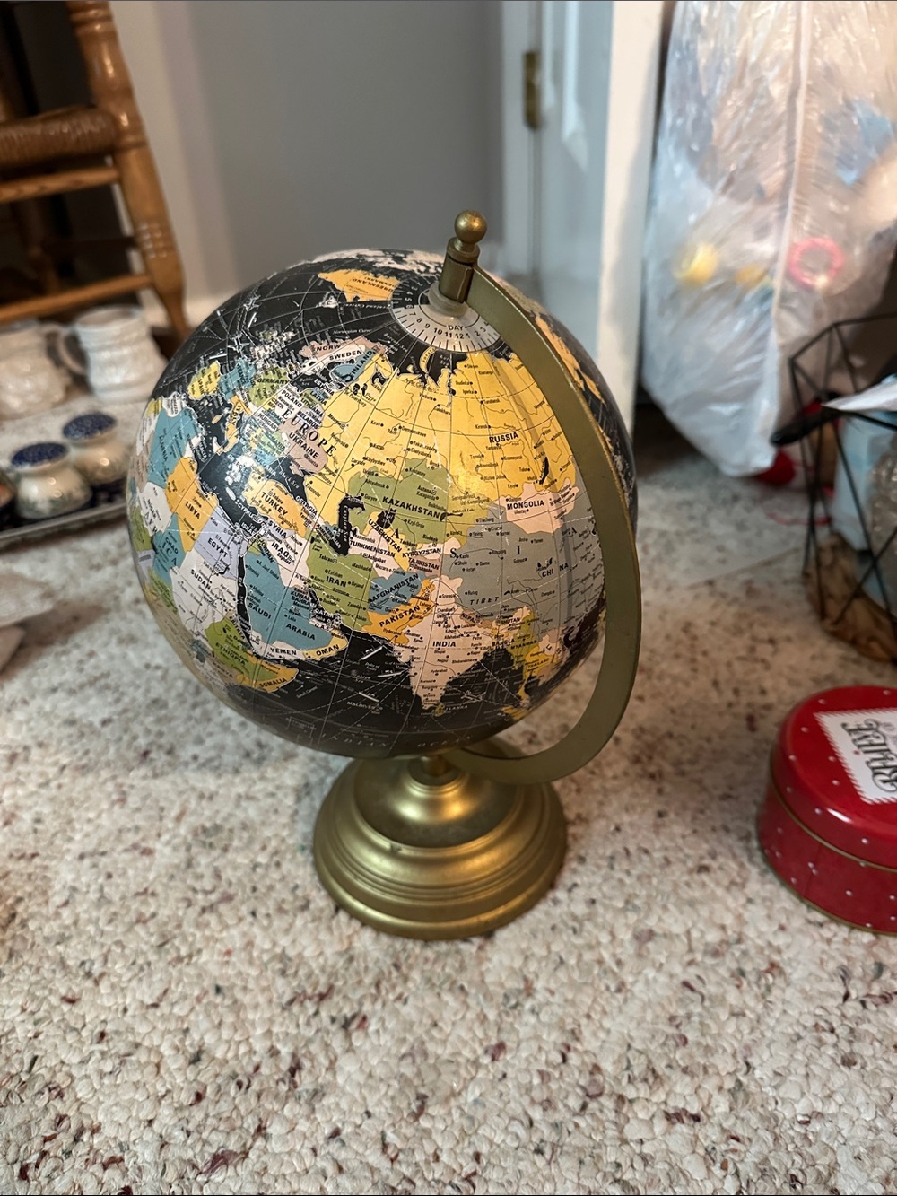 Designco Desktop World Globe (Model 93120)